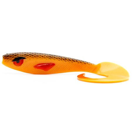 Guma Great Fish Rocky Twister 21cm | Toxic Pumpkin