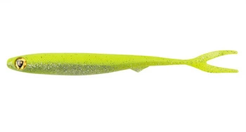 Guma Fox Rage Slick Finesse 13cm | UV Chartreuse Ayu