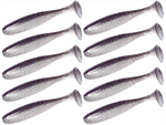 Guma Keitech Easy Shiner 3" | 7,6cm | LT#61 Purple Shad | 10 szt.