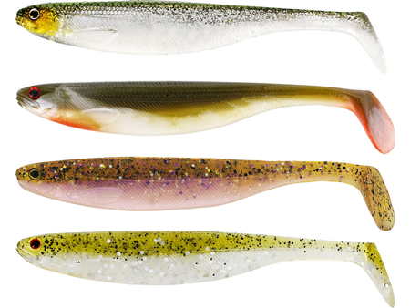 Przynęty Westin ShadTeez Slim 7,5cm | Clear Water Mix 18 | 4 szt.