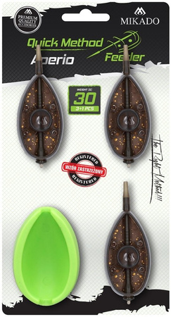 Podajniki Mikado zestaw Aperio Q.M.F. L 30+40+50G + Foremka