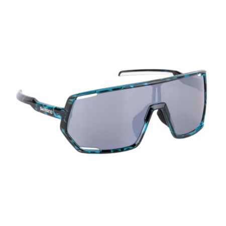 Okulary Polaryzacyjne Shimano Lesath Tortoiseshell Blue & Silver Mirror