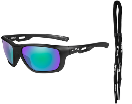 Okulary Wiley X Aspect | Polarized Emerald Mirror