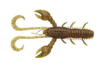 Guma BERKLEY Hollow Craw 7cm - Brown Chartreuse - 1 szt.