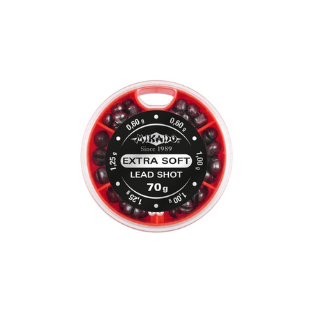 Śrut Mikado zestaw B 70g | 1-2,9g |