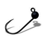 Główki jigowe wolframowe Gurza Trout J1 BL Tungsten Beads BK | #4 | 0.84g