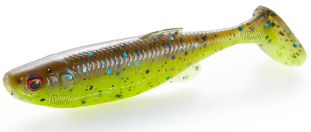 Guma Savage Gear Fat Minnow T-Tail 7,5cm | Chartreuse Pumpkin