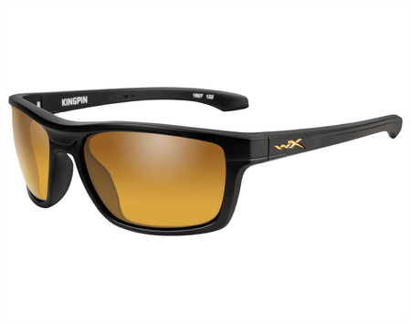 Okulary Wiley X Kingpin Polarized | Amber Gold Mirror