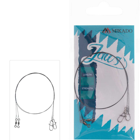 Przypony wolframowe Mikado Jaws Extralight 15cm/2,5kg | 2 szt.
