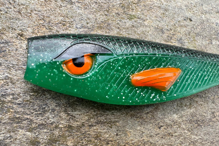 Guma Great Fish Rocky Twister 15cm | Toxic Green