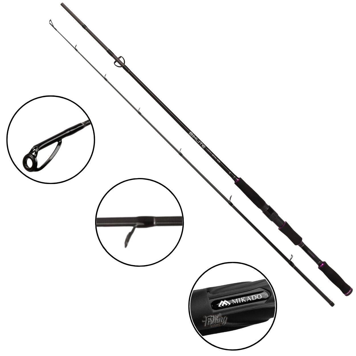 Wędka MIKADO Bixlite Jerk Spin 195cm / 30-90g / (2sec) 37246