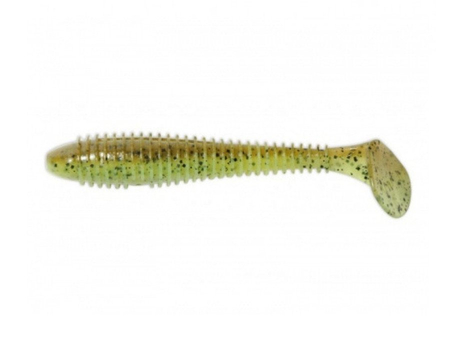 Guma Keitech Swing Impact FAT 3.8" | 9,5cm | #401 Green Pumpkin Chart | 1 szt.