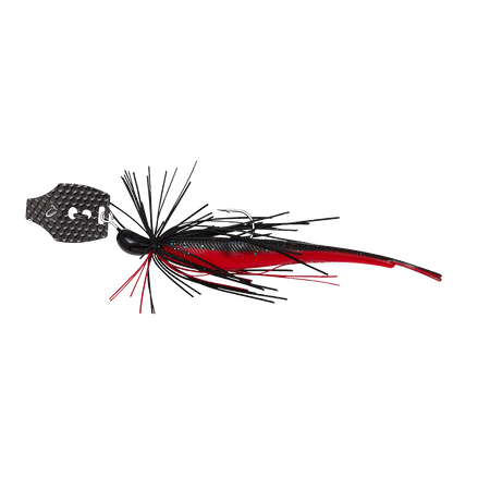 Chatterbait Savage Gear Crazy Swim Jig 10cm | 8,5g | Black n Red