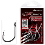 Haczyki sumowe Mikado Cat Territory FORGED FORCE Nr. 4/0 BN - 4szt.