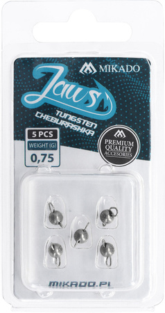Czeburaszki wolframowe Mikado Jaws 0.5g - 5szt.