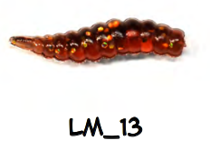 Guma Bratko Baits Larwa Muchy 2,5cm | 13 | 5 szt.