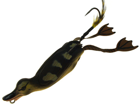 Wobler Savage Gear 3D Hollow Duckling Weedless 10cm | Natural