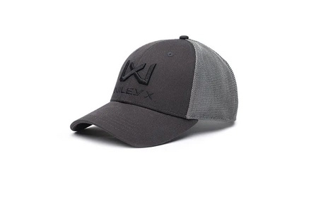 Czapka z daszkiem Wiley X Trucker Cap Dark Grey Black