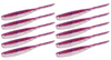 Guma Keitech Shad Impact 3" | 7,6cm | LT#34 Cosmos/Pearl Belly | 10 szt.