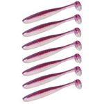 Guma Keitech Easy Shiner 4" | 10,16cm | LT#34 Cosmos/ Pearl Belly | 7 szt.