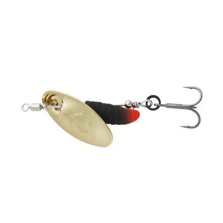 Obrotówka Savage Gear Grub Spinners #2 | Gold Black