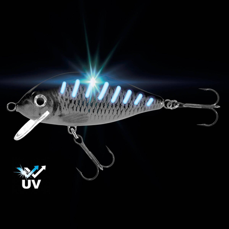 Wobler Jaxon Karaś UV 7,5cm | C | pływający