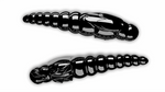 Przynęta Libra Lures Largo Slim 3.4cm | 040 - Black | kryl | 12 szt.