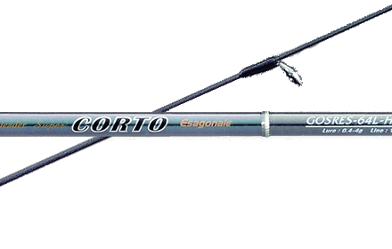 Wędka Graphiteleader SUPER Corto ESAGONALE 208cm | 0,4-4g