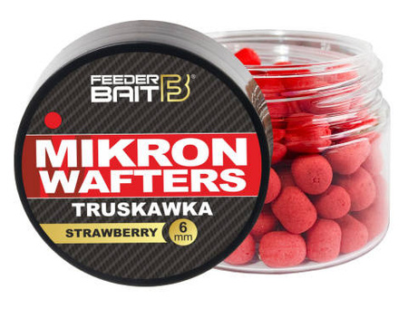 Feeder Bait Mikron Wafters 4/6mm | Truskawka