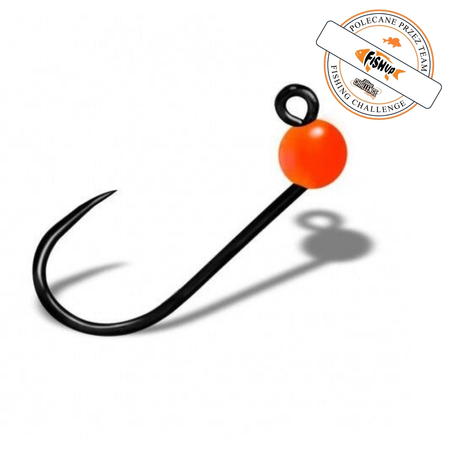 Główki jigowe wolframowe Gurza Trout J1 BL Tungsten Beads OR | #2 | 0.89g