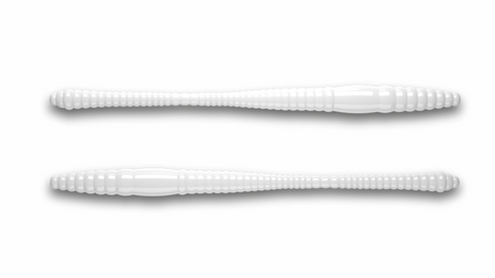 Przynęta Libra Lures Dying Worm 7cm | 001 - White | kryl | 15 szt.