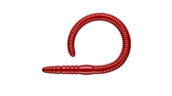 Przynęta Libra Lures Flex Worm 9cm | 021 - Red | brak zapachu | 10 szt.