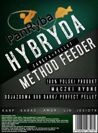 Zanęta Method Feeder Pan Ryba – HYBRYDA