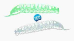Przynęta Libra Lures Goliath 4.5cm | 000 - Glow UV Green | brak zapachu | 10 szt.
