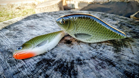Jerk Lost Lures Ferox 7cm - tonący - F17 - Olive