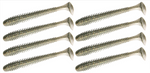 Guma Keitech Swing Impact 4" | 10,2cm | #410 Crystal Shad | 8 szt.
