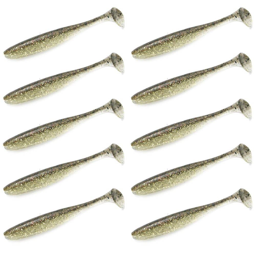 Keitech Easy Shiner 3"/7,6 cm #417 Gold Flash Minnow - 10szt.