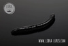 Przynęta Libra Lures Fatty D'Worm 6.5cm | 040 - Black | kryl | 10 szt.