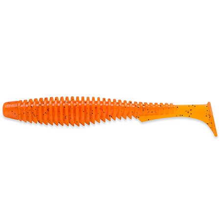 Gumy FishUp U-Shad 6,2cm | 2,5" | #049/Orange Pumpkin/Black | 9szt.