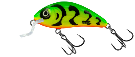Wobler Salmo Rattlin Hornet Shallow 3,5cm | Green Tiger | pływający