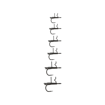 Kotwiczki Westin Add-On-Treble #2/0 | Black Nickel | 3 szt.
