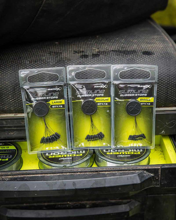 Stopery Matrix Slim Line Rubber Stops Large | 18szt