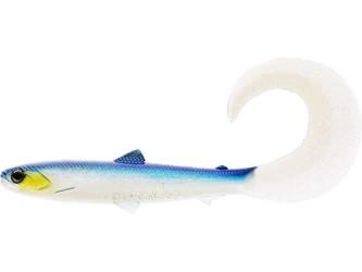 .Guma WESTIN BullTeez Curltail 8cm - 3g - Blue Headlight