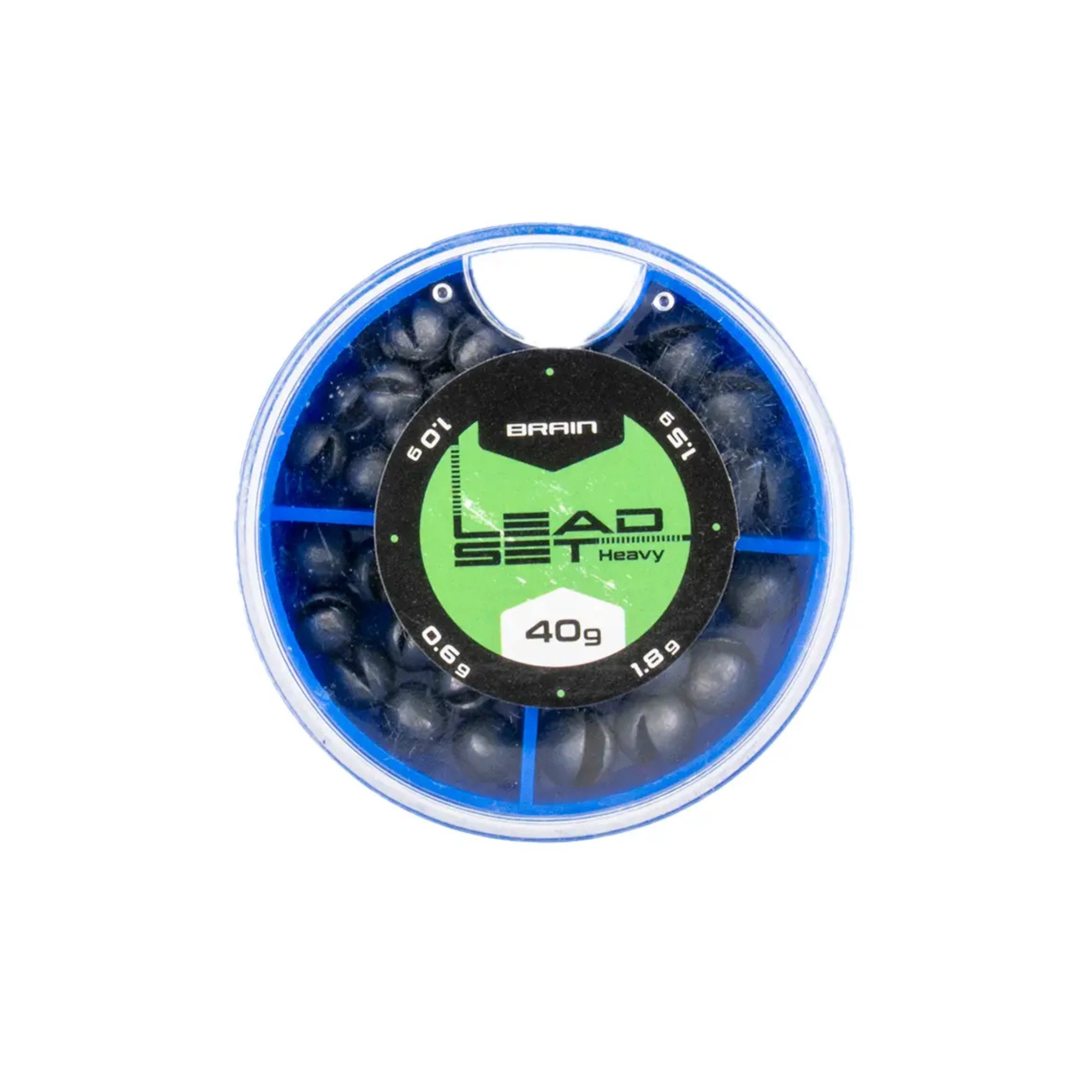 Śrut Brain Lead Set Heavy 0,6g 1,0g 1,5g 1,8g