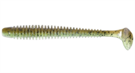 Guma Keitech Swing Impact 2.5" | 6,35cm | #401 Green Pumpkin Chartruse | 10 szt.