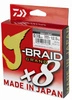 Plecionka DAIWA J-Braid Grand X8 0.18mm - 135m - Gray-Light