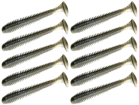 Guma Keitech Swing Impact 3" | 7,2cm | #440 Electric Shad | 10 szt.