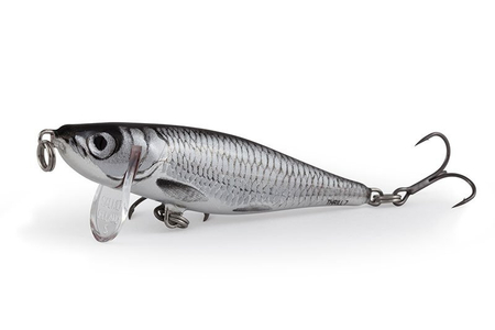 Wobler Salmo Thrill 5cm | Black Metallic Bleak | tonący