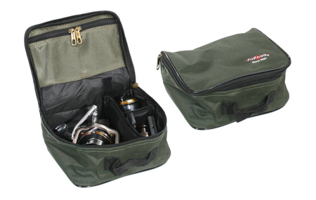 Pokrowiec na kołowrotki Mikado / Zielony / 24x20x12cm