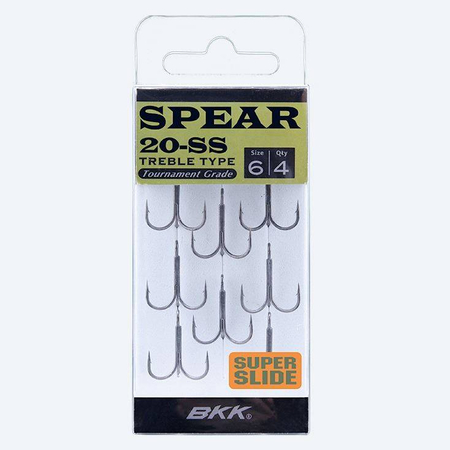 Kotwice BKK Spear-20 SS | #6 | 8 szt.